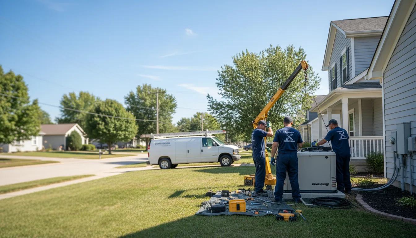 Generator Installation in Lock Springs, MO near me
